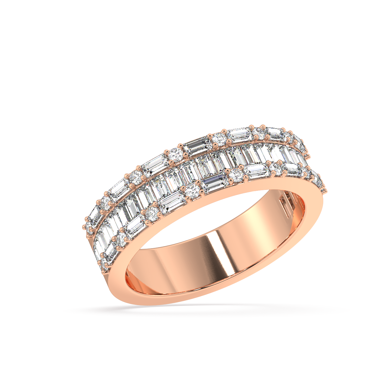 Atlas Baguette Diamond Ring