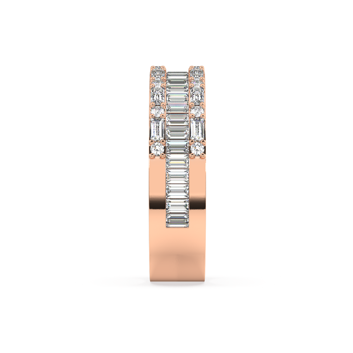 Atlas Baguette Diamond Ring
