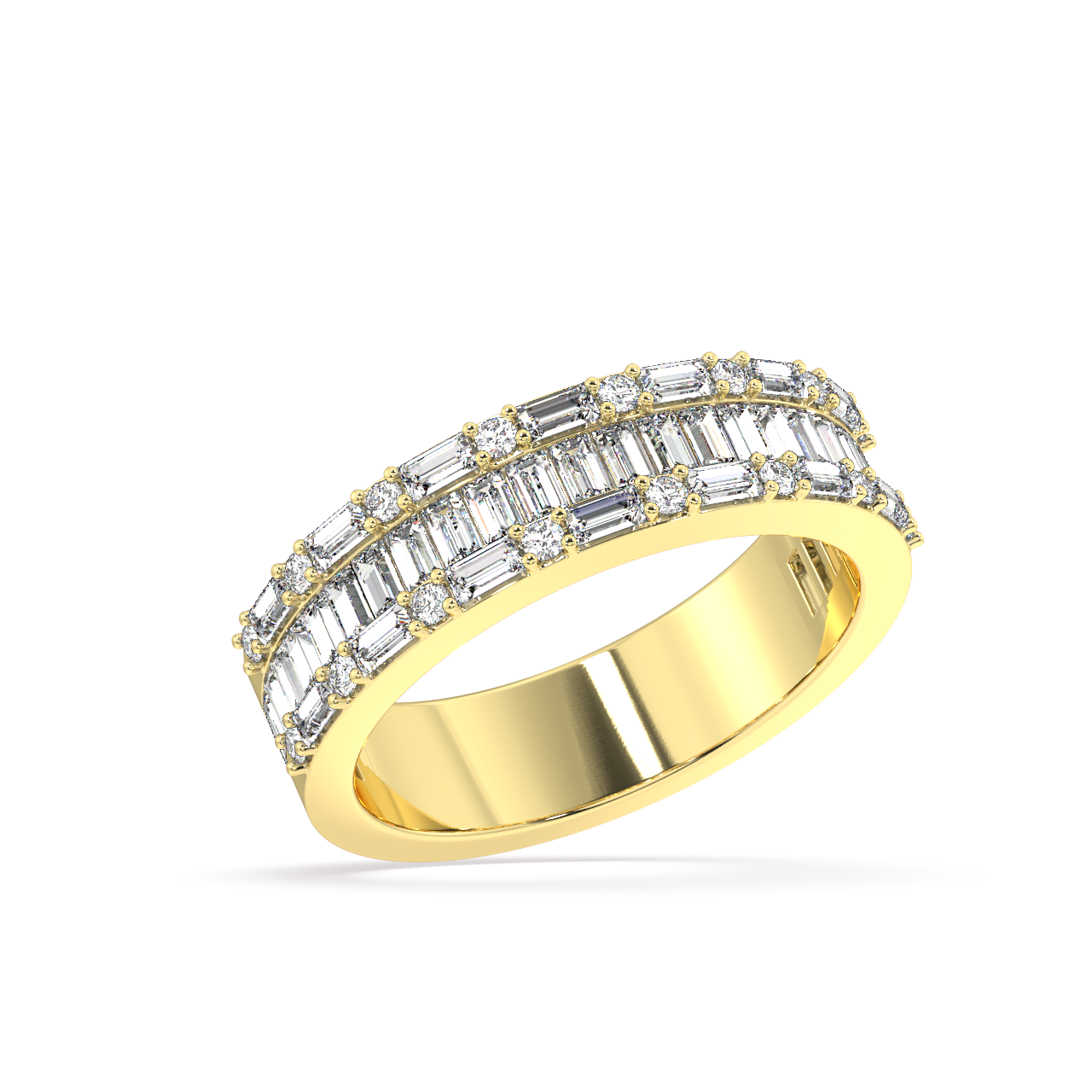 Atlas Baguette Diamond Ring