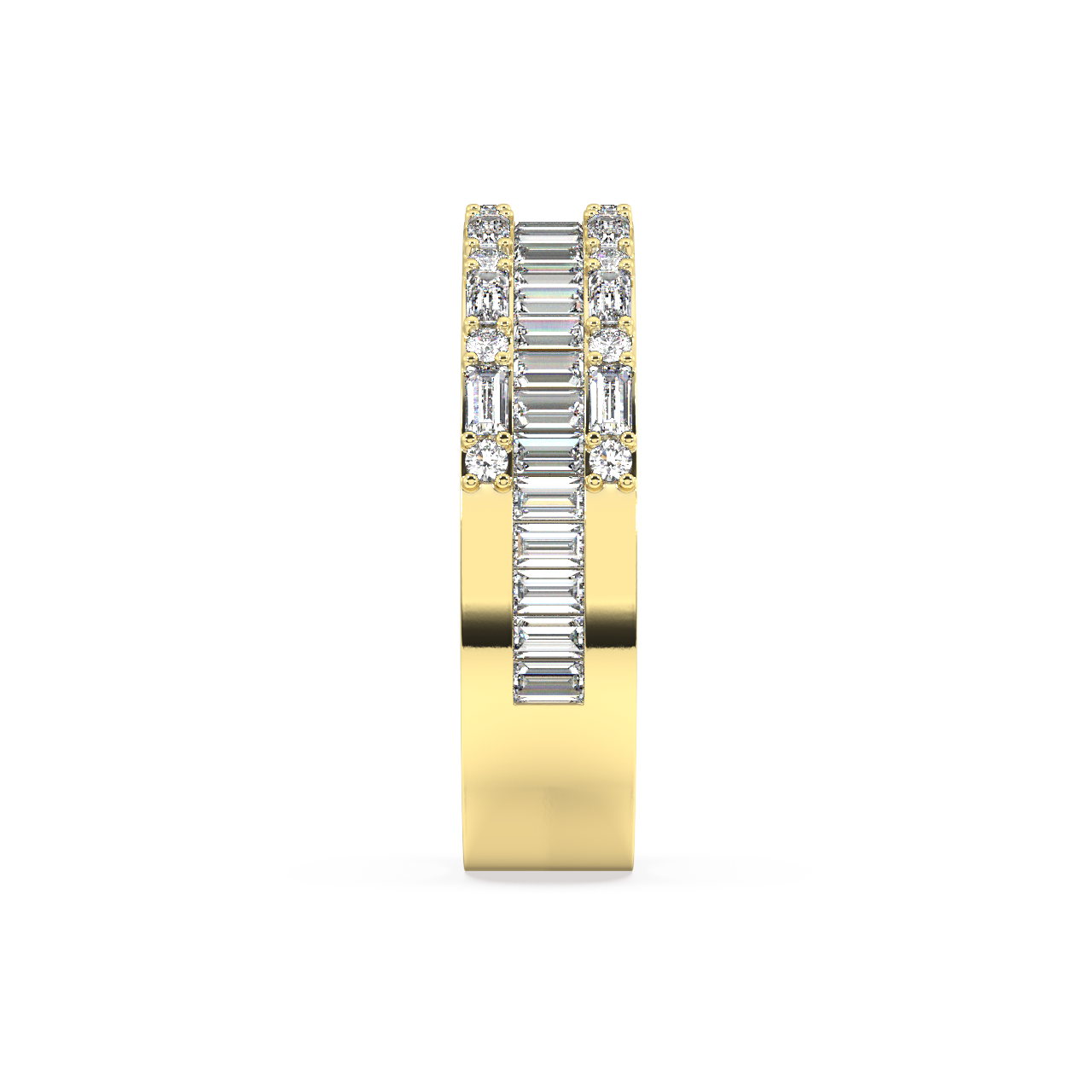 Atlas Baguette Diamond Ring