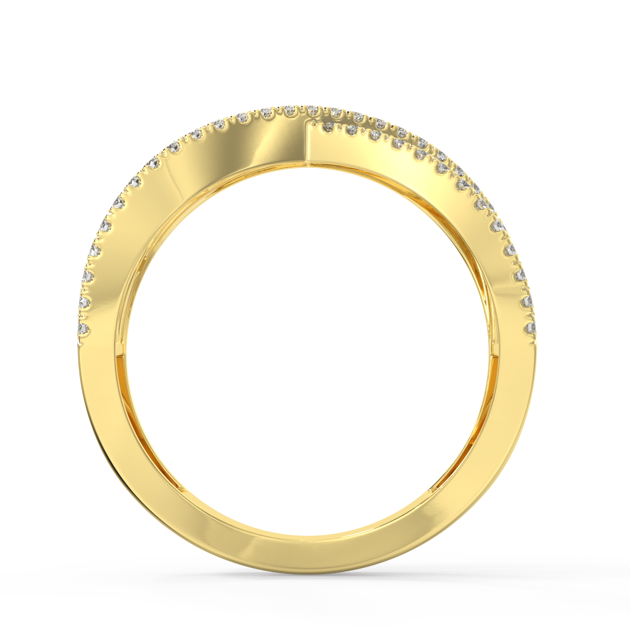 Solstice Baguette Diamond Ring