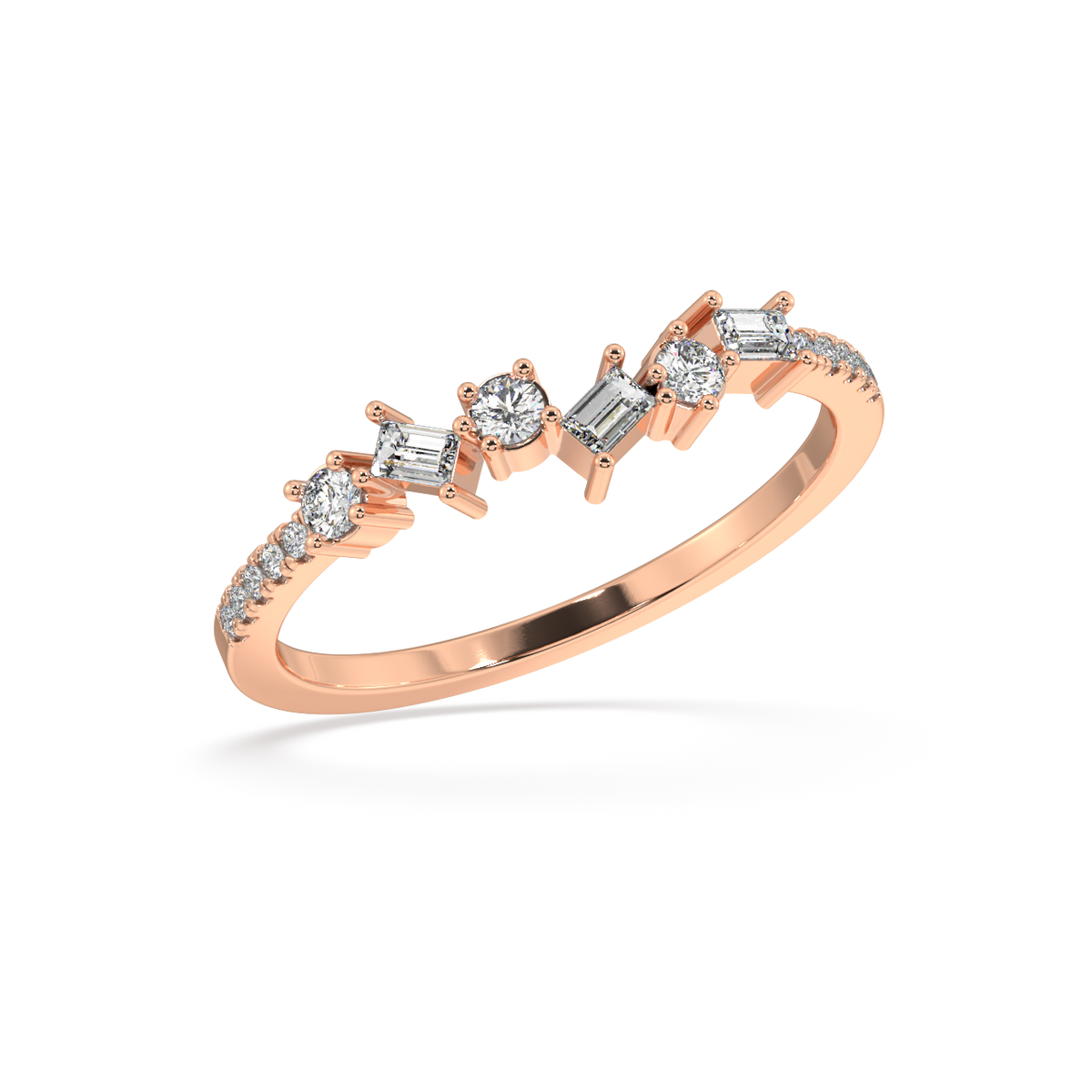 Marlowe Baguette Diamond Ring