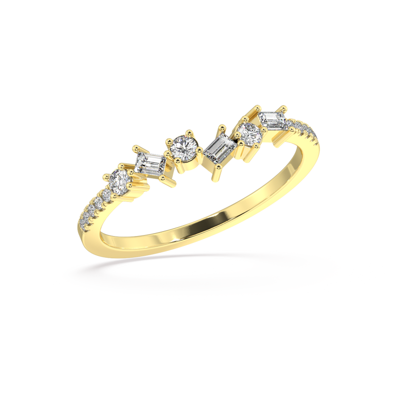 Marlowe Baguette Diamond Ring