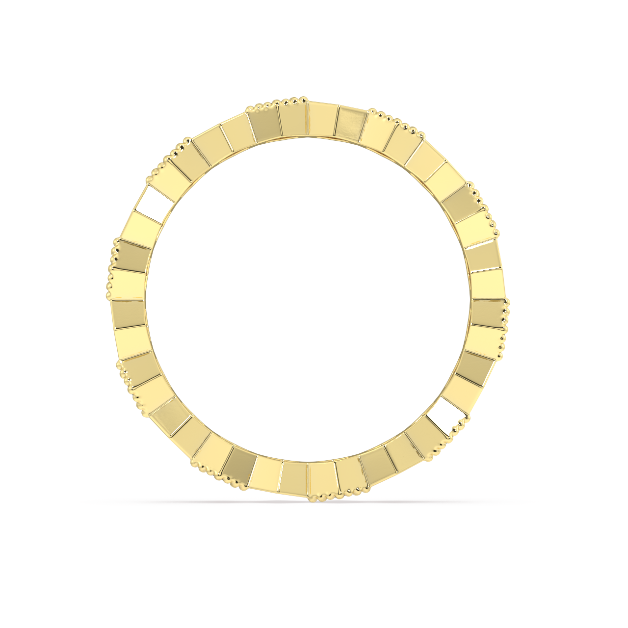 Cascade Round Diamond Ring
