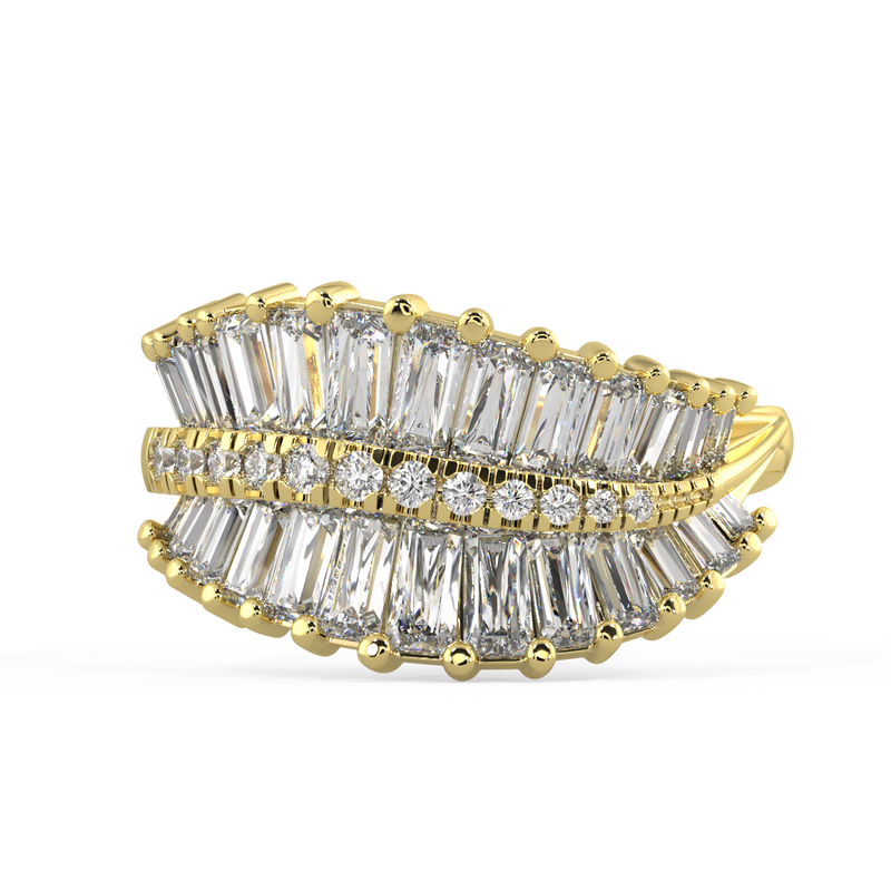 Echo Baguette Diamond Ring
