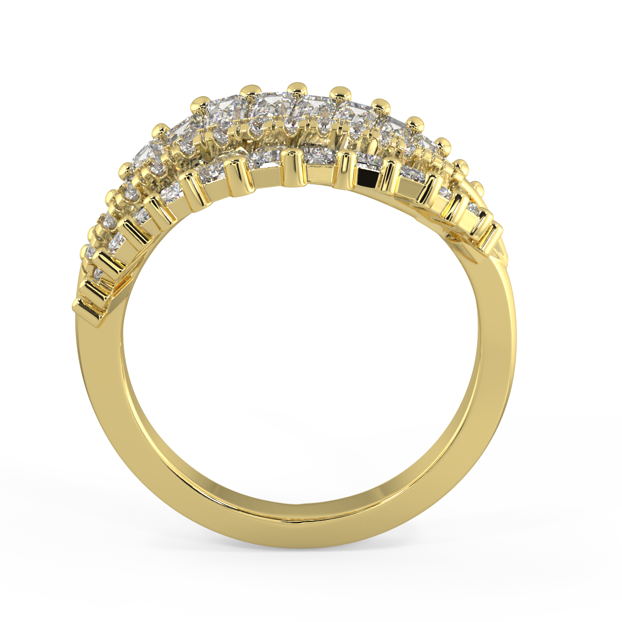 Echo Baguette Diamond Ring