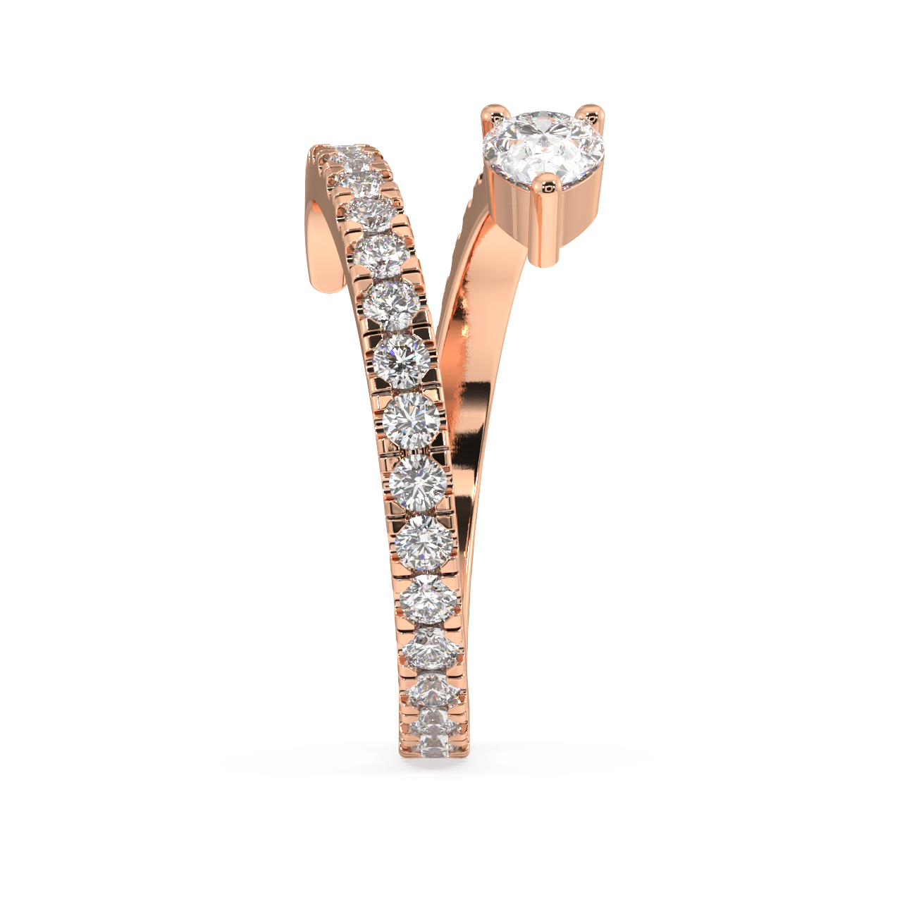 Beatrice Pear Diamond Ring
