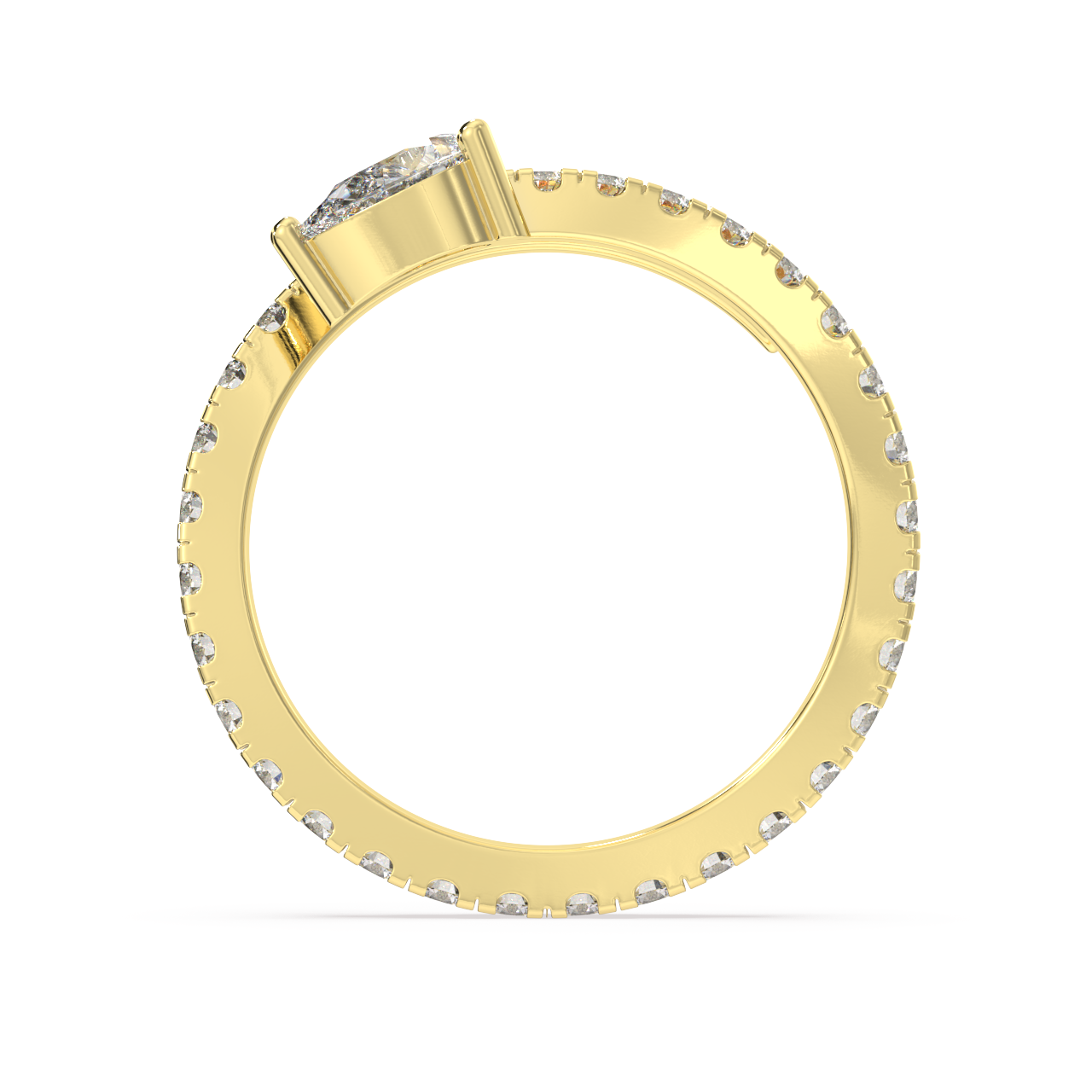 Beatrice Pear Diamond Ring