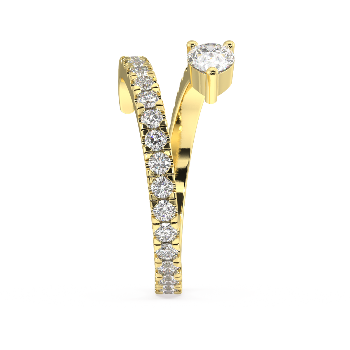 Beatrice Pear Diamond Ring