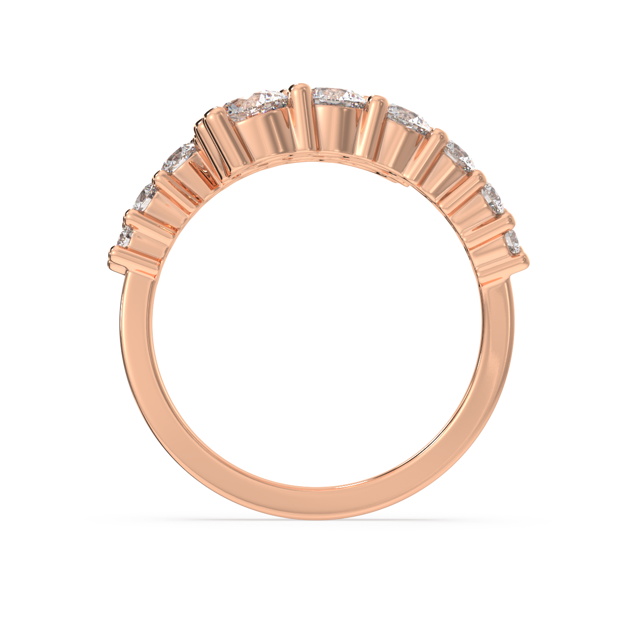 Clementine Round Diamond Ring