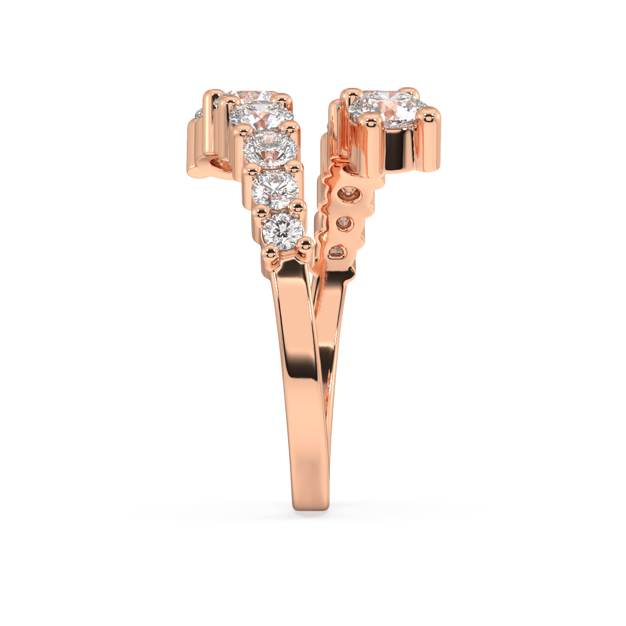 Clementine Round Diamond Ring