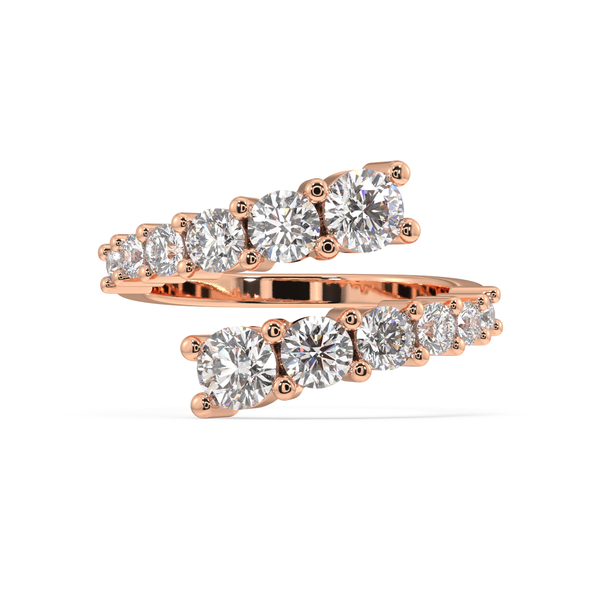 Clementine Round Diamond Ring