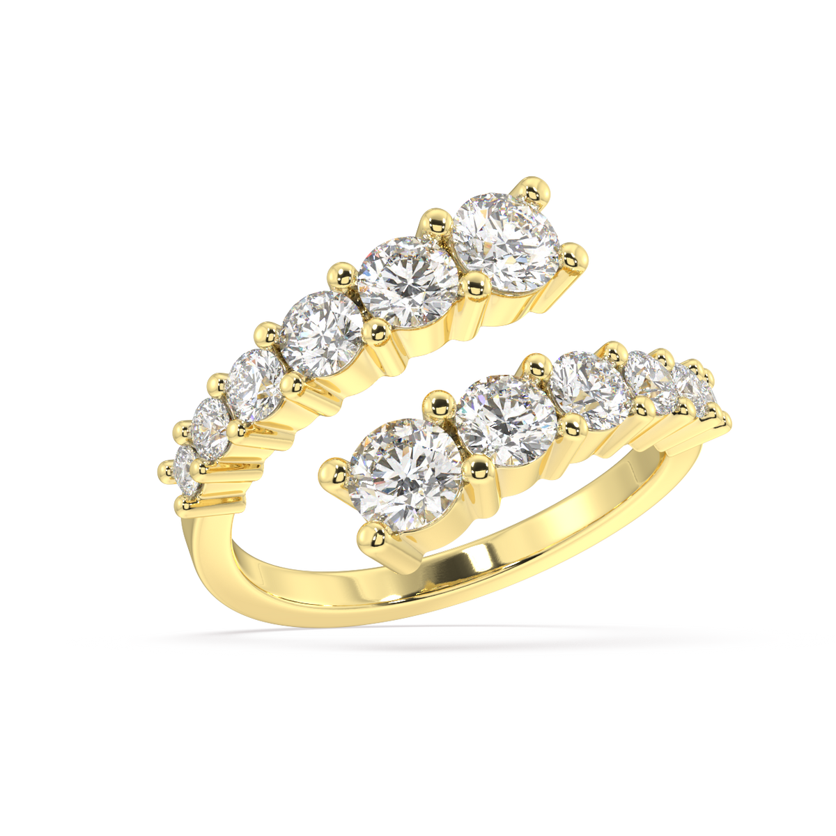 Clementine Round Diamond Ring