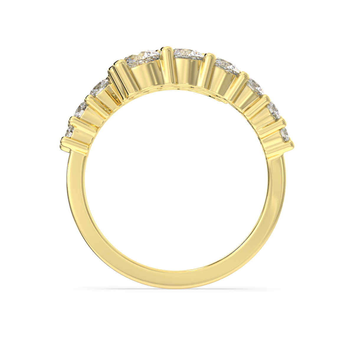Clementine Round Diamond Ring