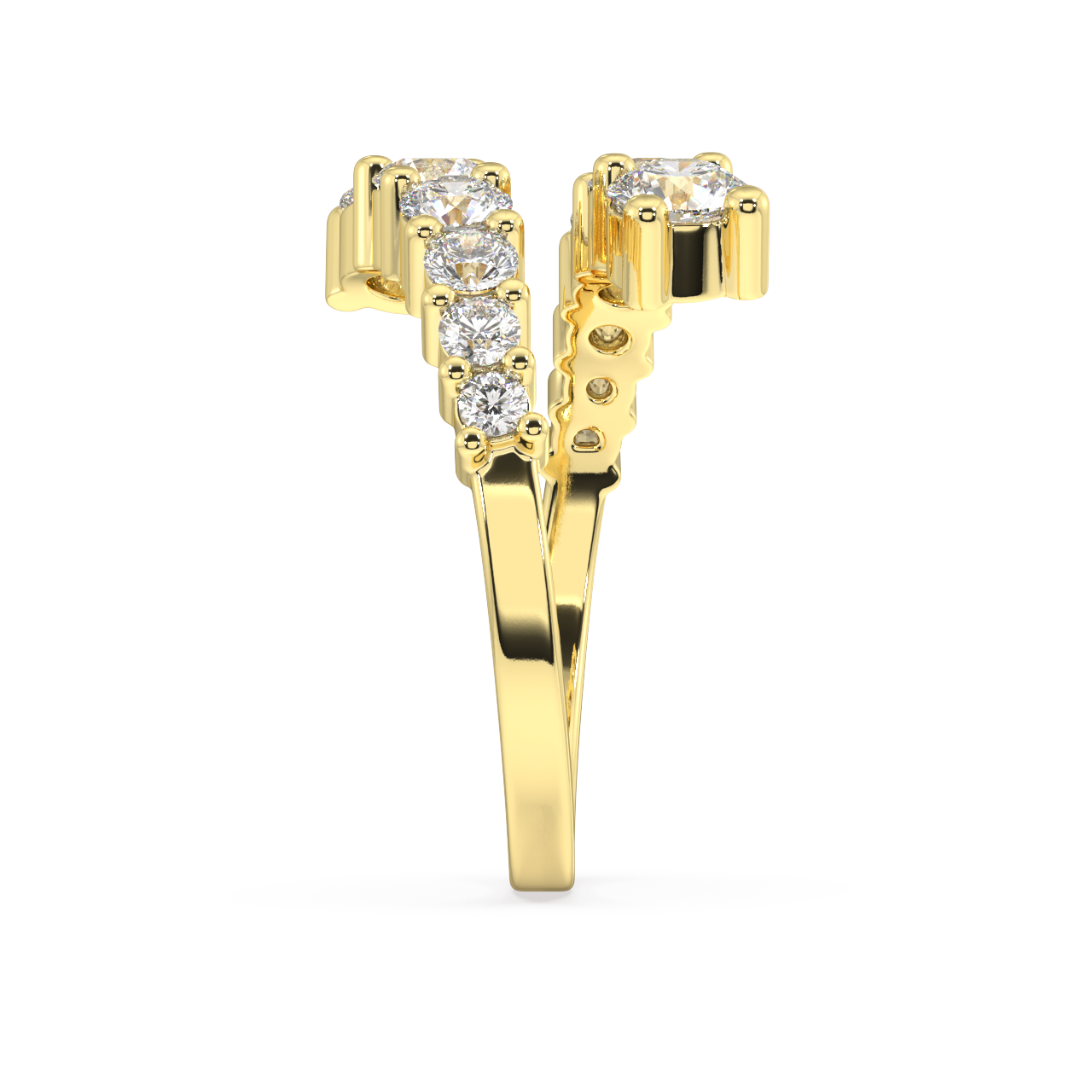 Clementine Round Diamond Ring
