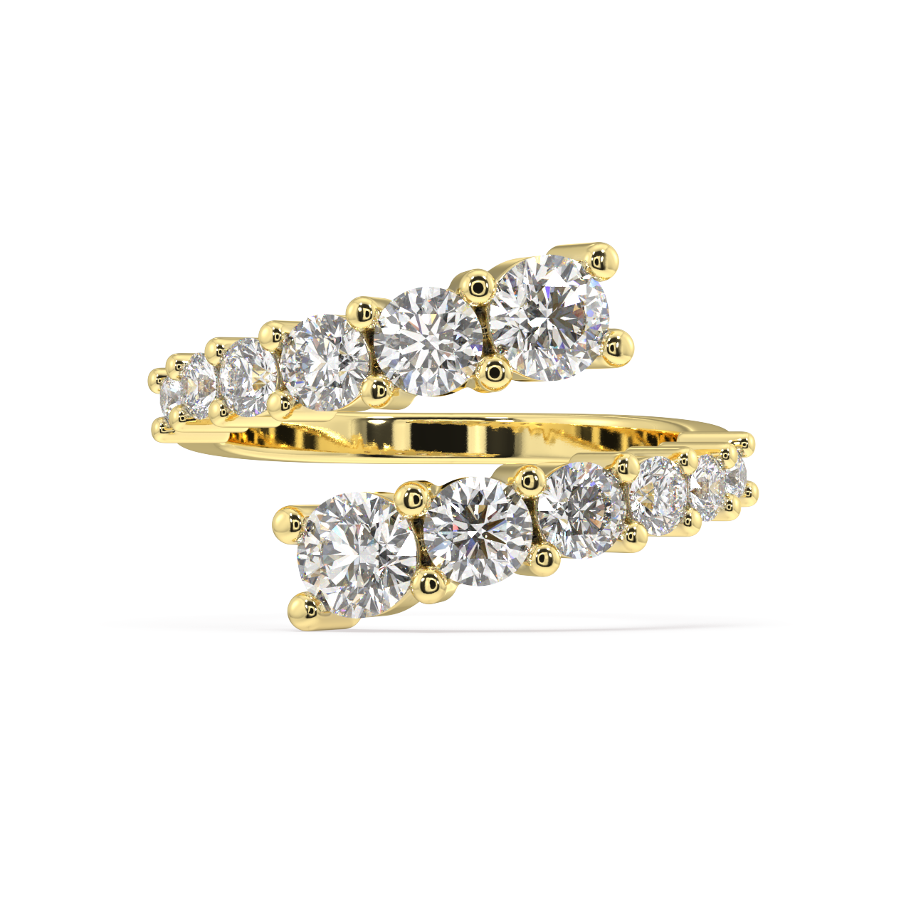 Clementine Round Diamond Ring