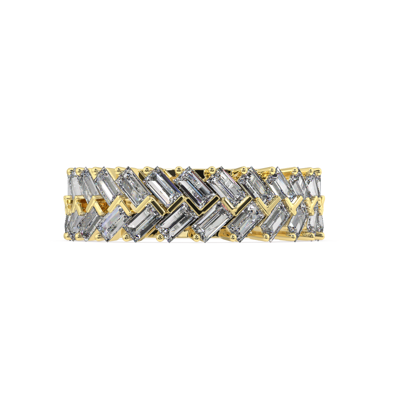 Dahlia Baguette Diamond Ring