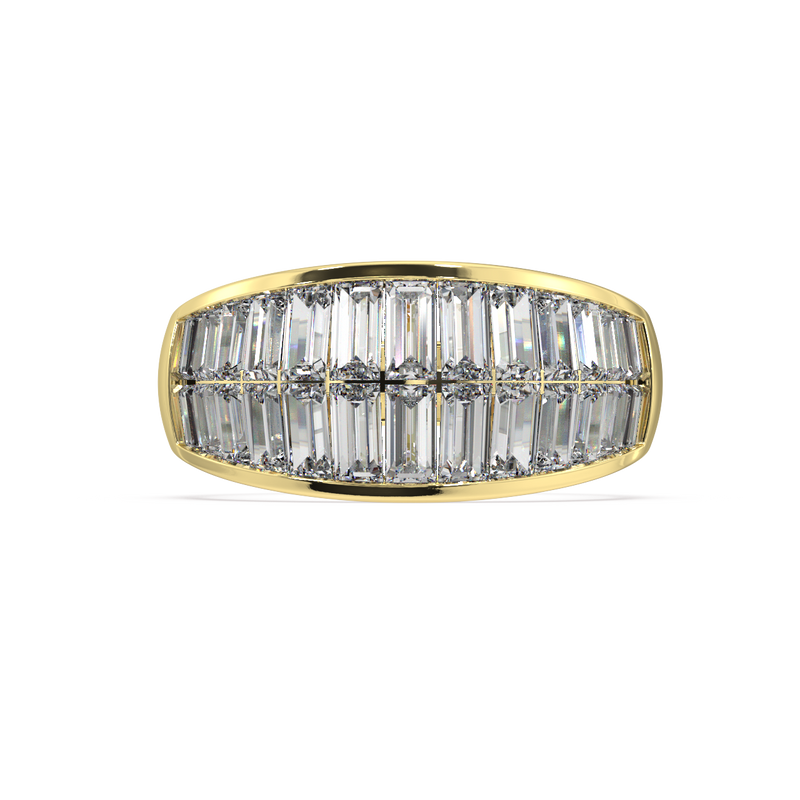 Audrey Baguette Diamond Ring