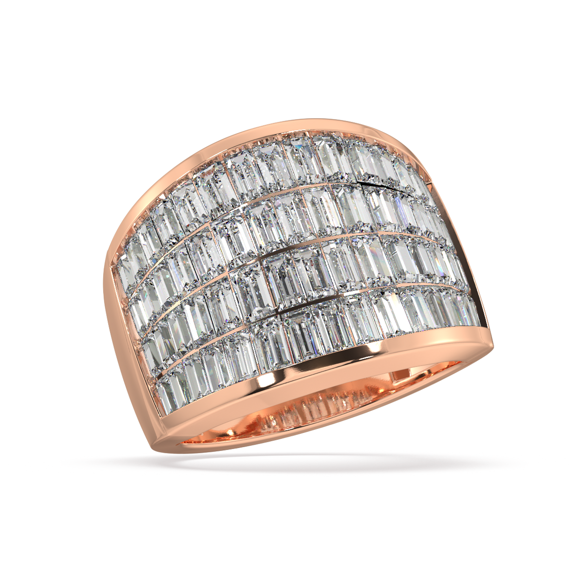Soho Baguette Diamond Ring