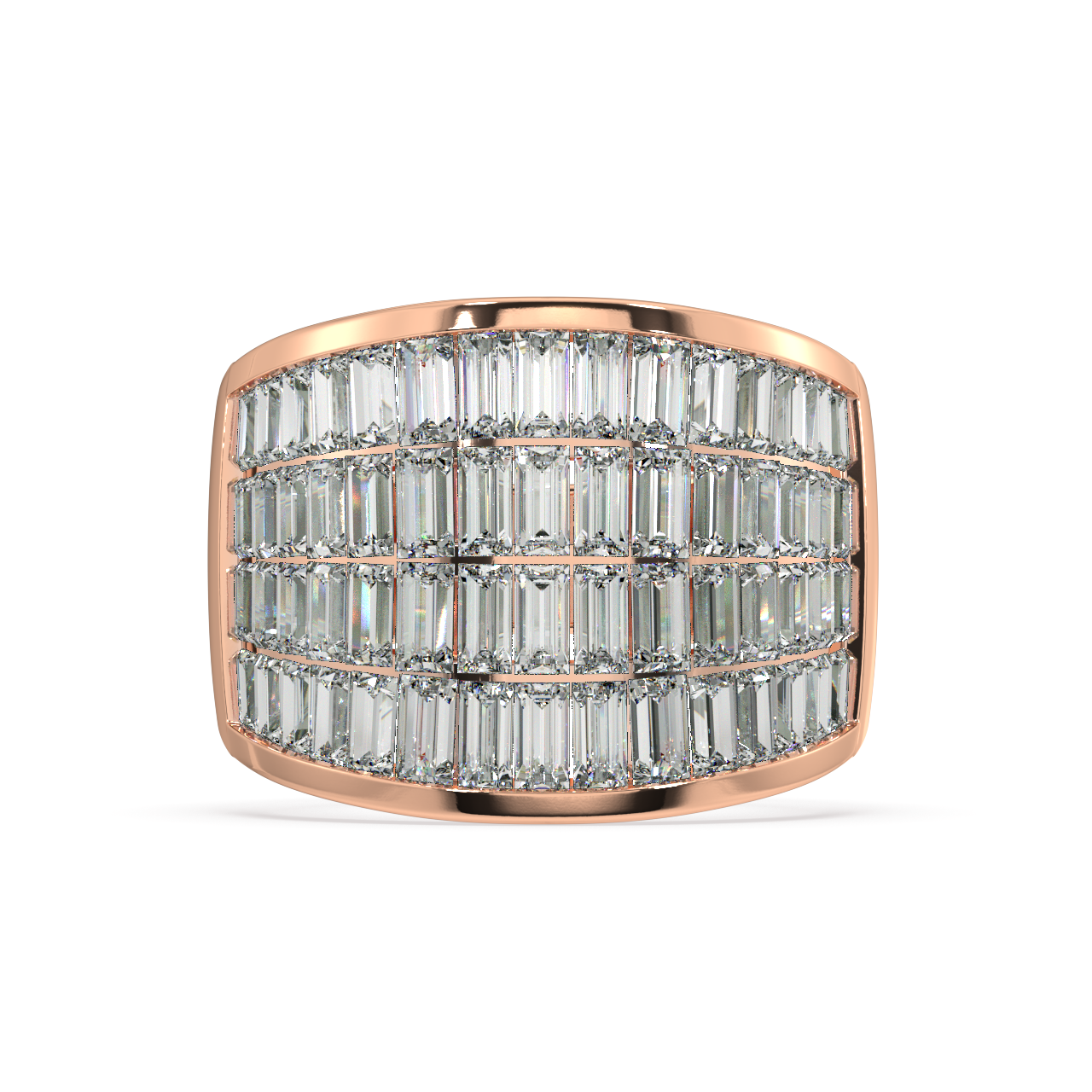 Soho Baguette Diamond Ring