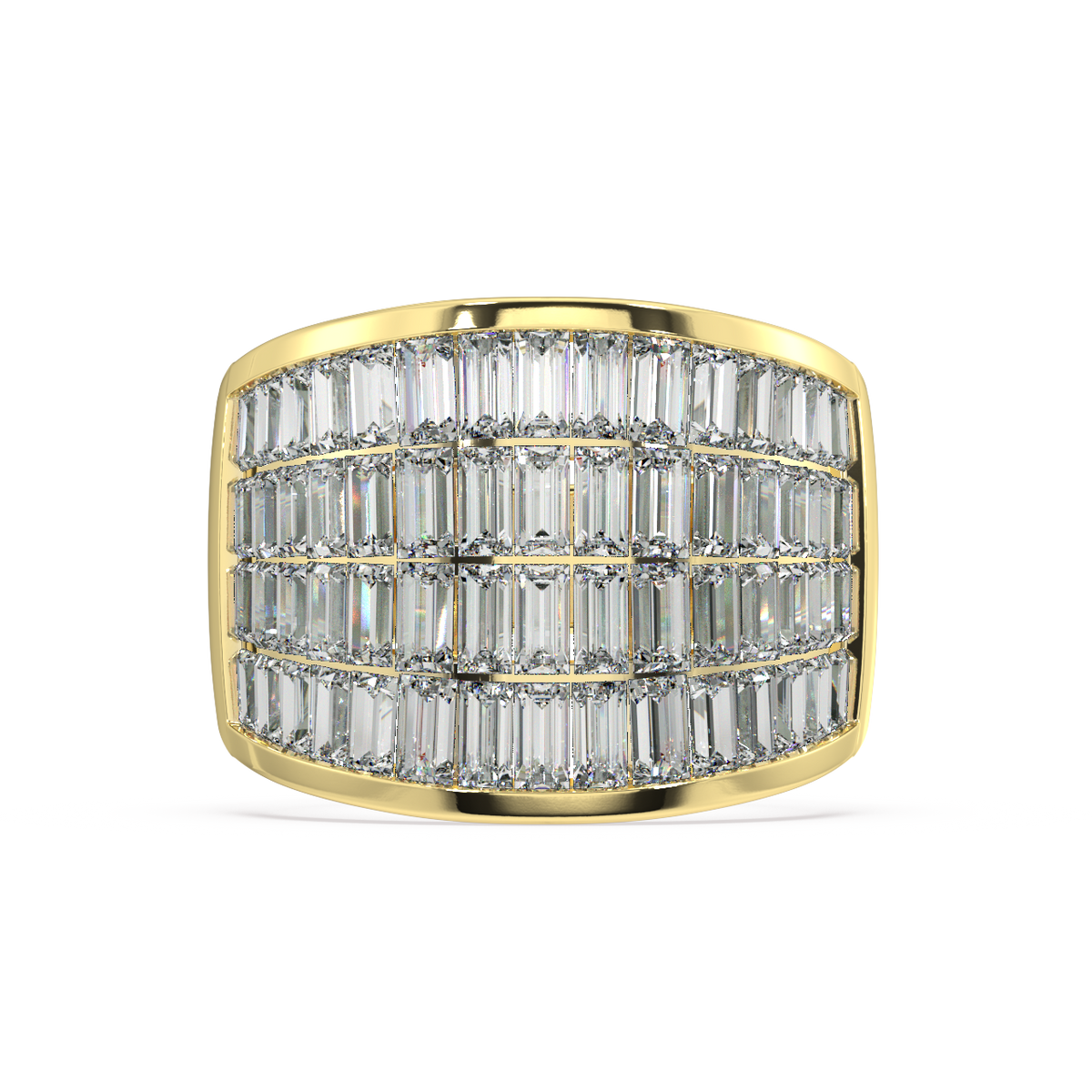 Soho Baguette Diamond Ring