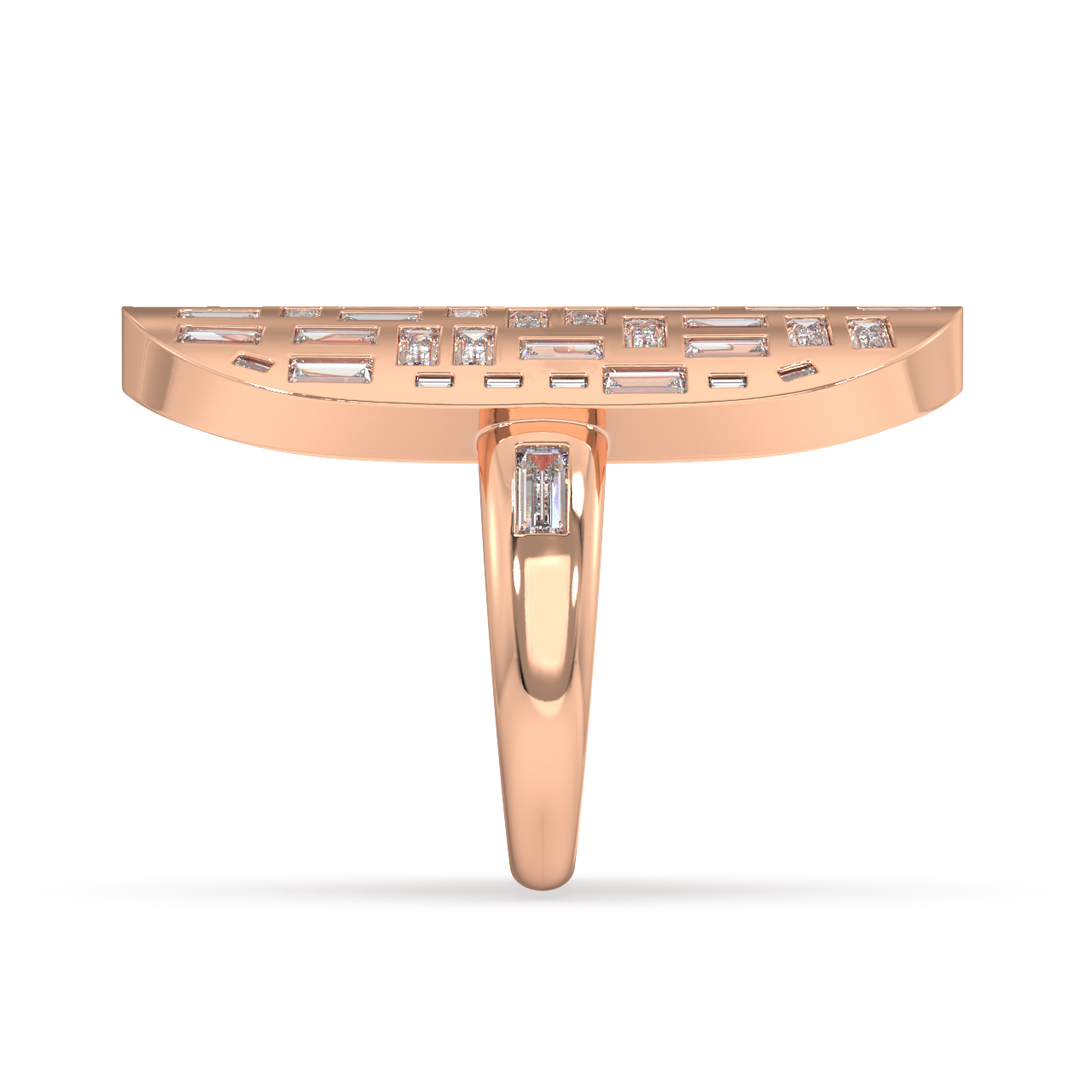 W-47 Bagutte Diamond Ring
