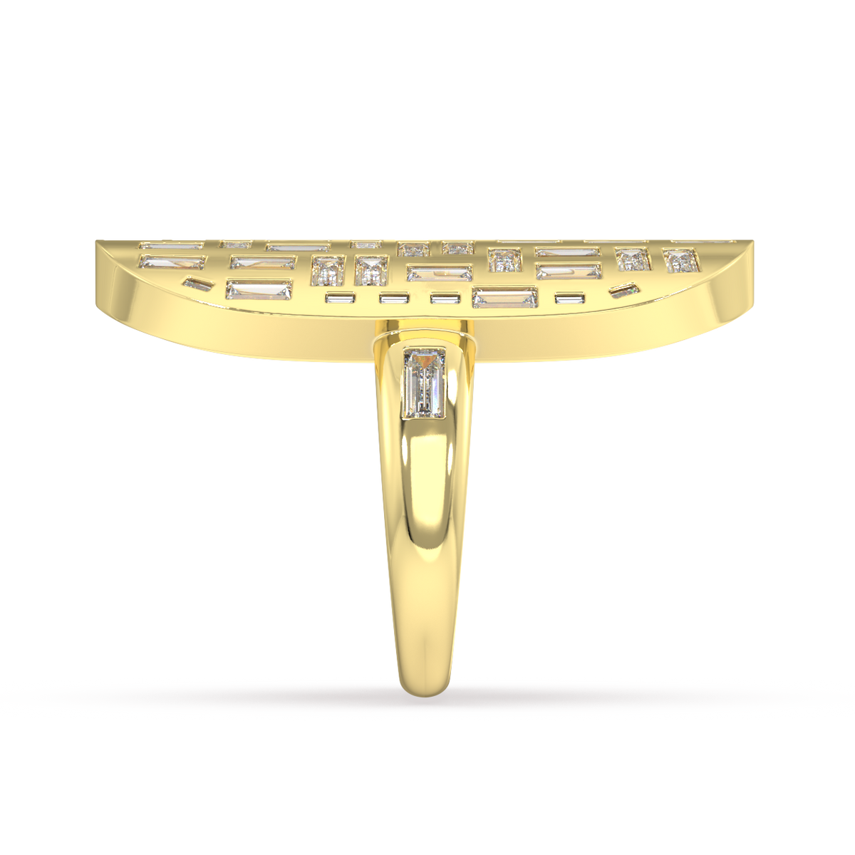 W-47 Bagutte Diamond Ring