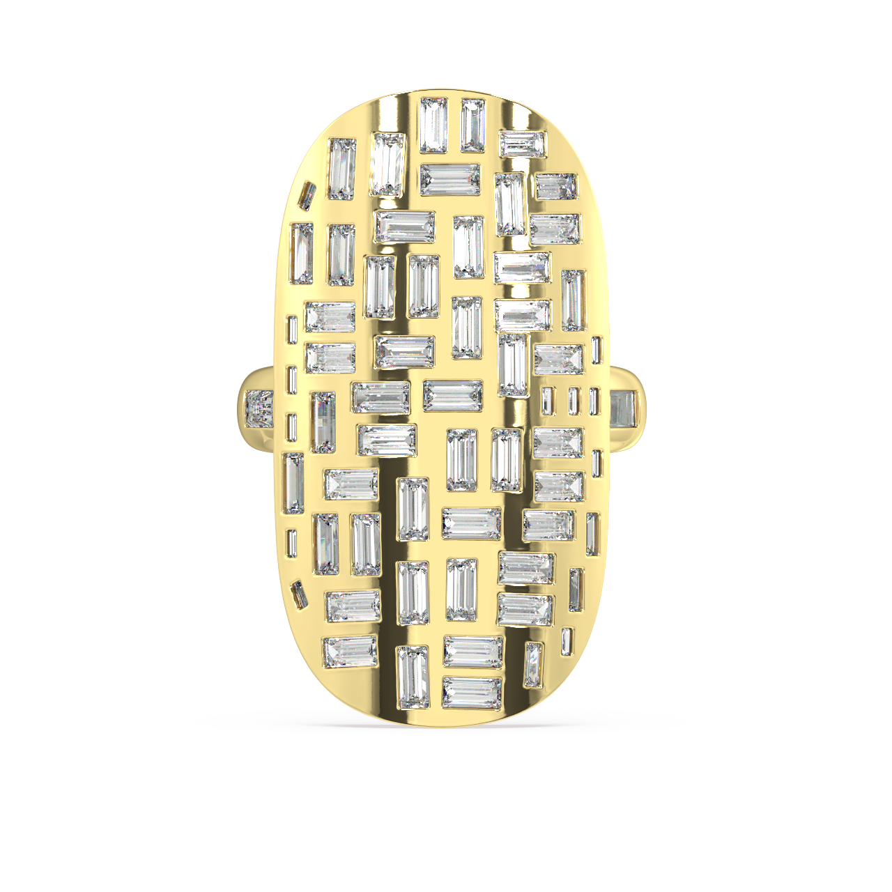 W-47 Bagutte Diamond Ring