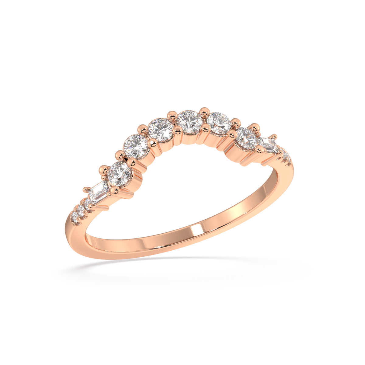 Autumn Baguette Diamond Ring