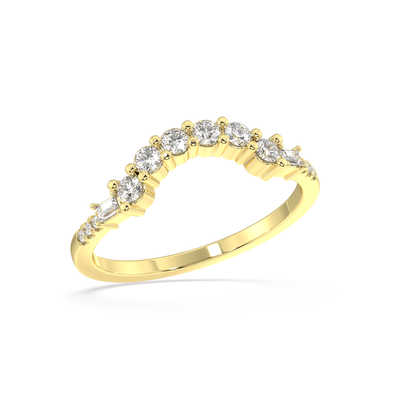 Autumn Baguette Diamond Ring