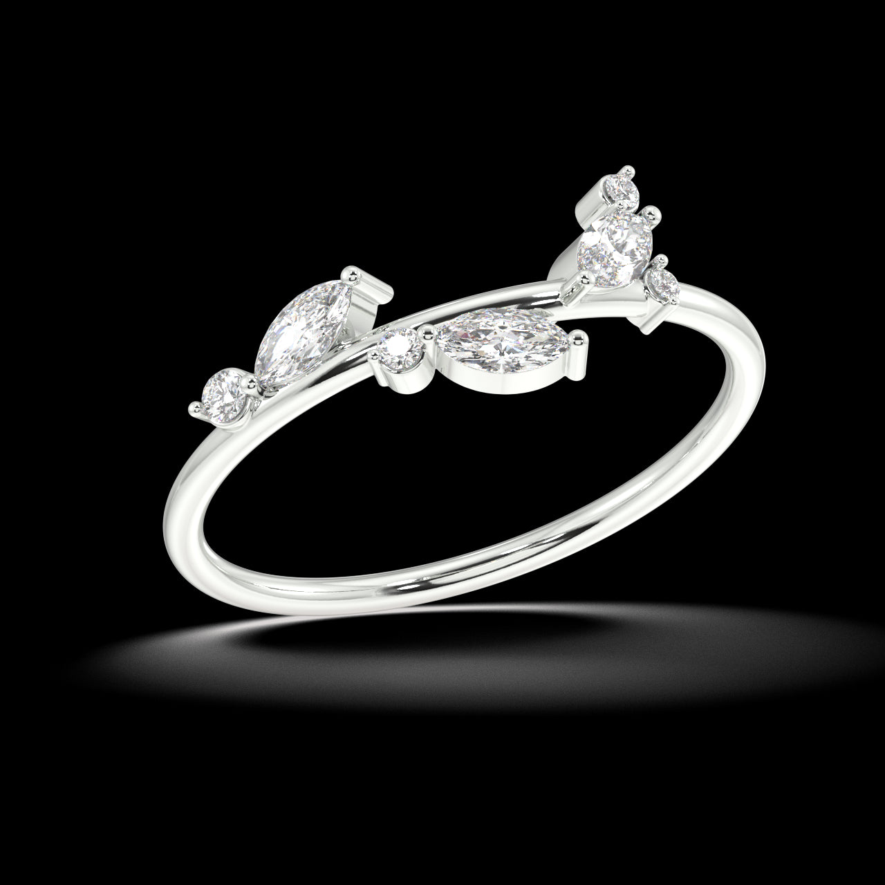 Vivienne Marquise Diamond Ring