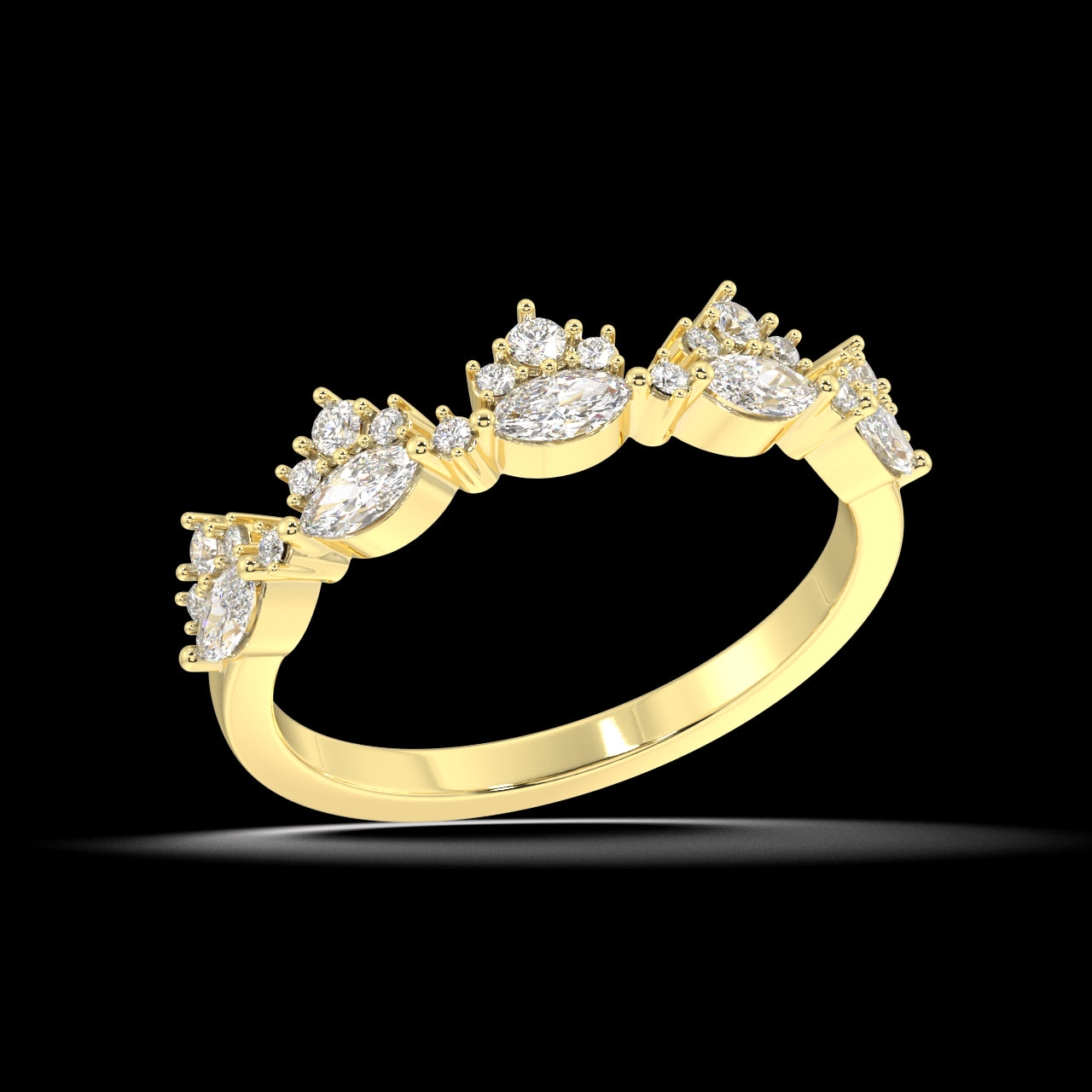 Adelaide Marquise Diamond Ring