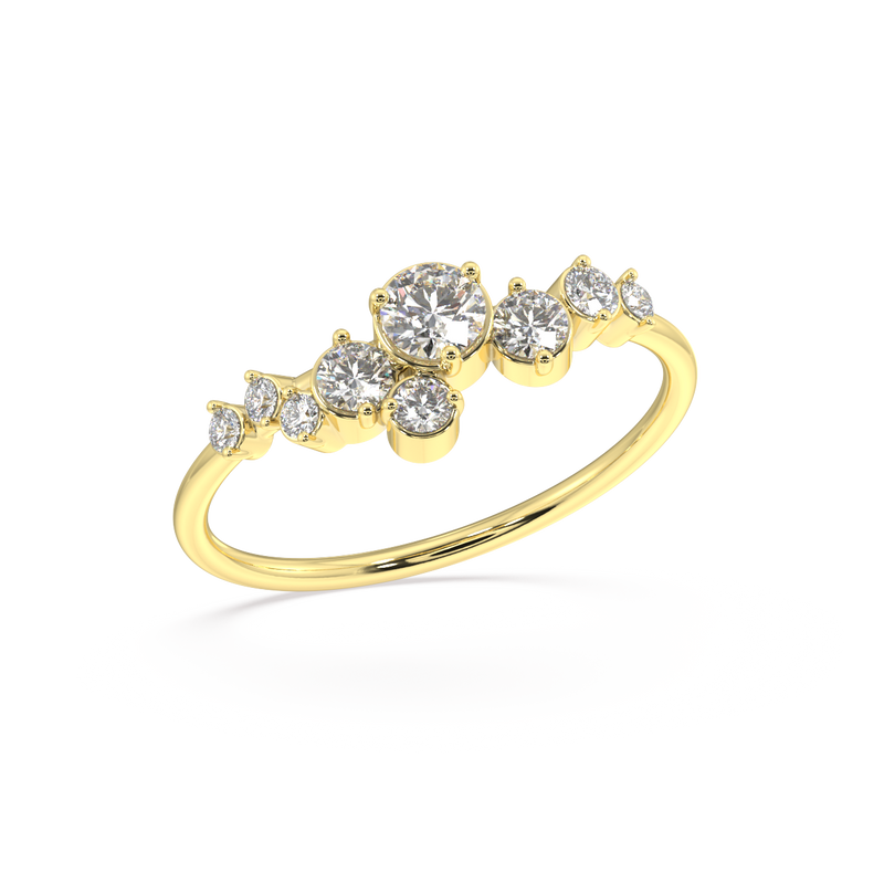 Wren Round Diamond Ring