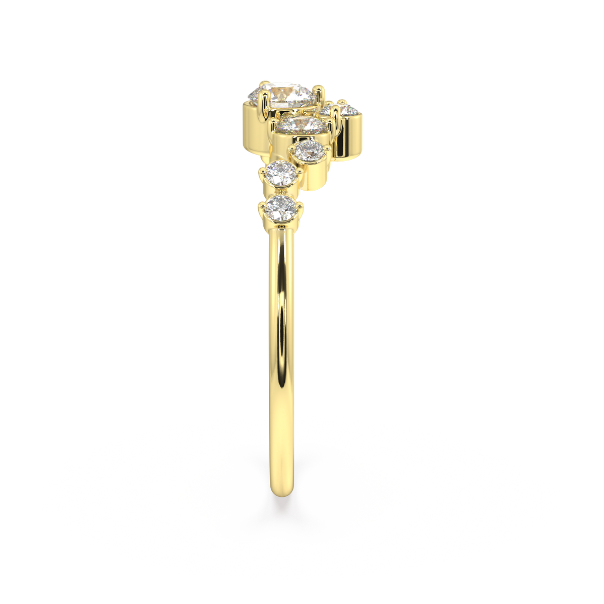 Wren Round Diamond Ring