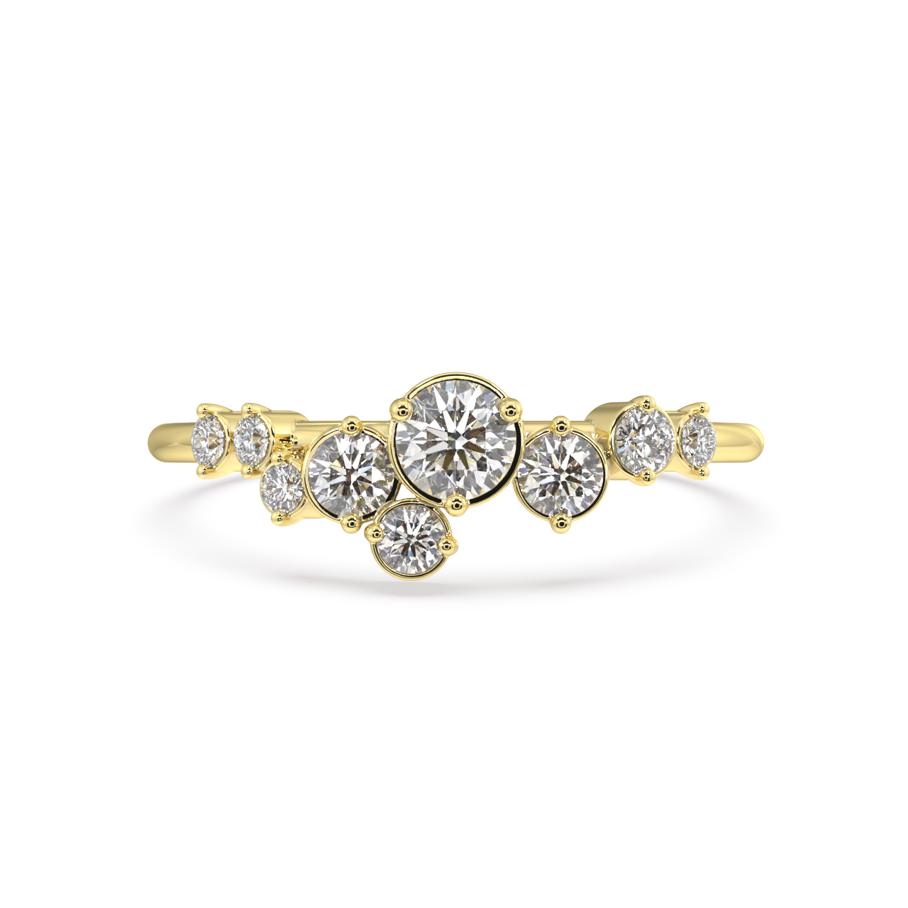 Wren Round Diamond Ring