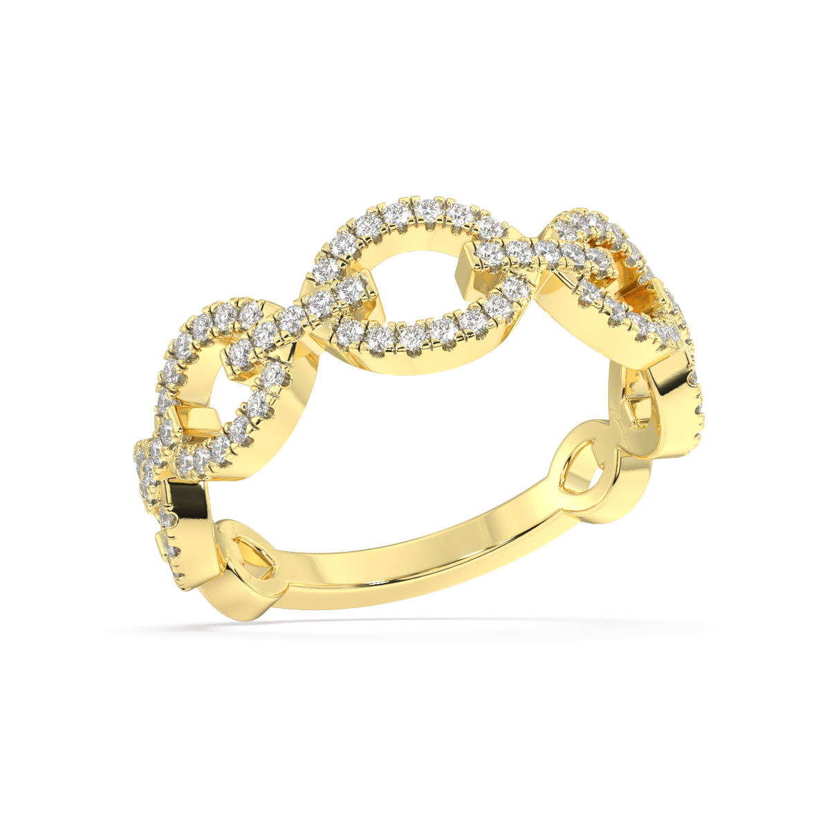 Opal Round Diamond Ring