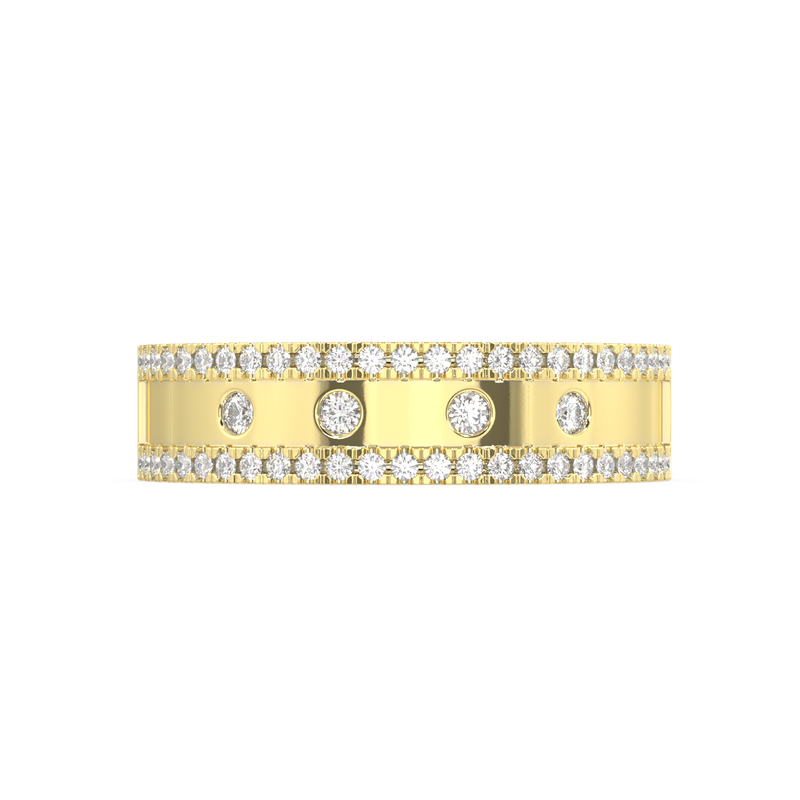 Evangeline Round Diamond Ring