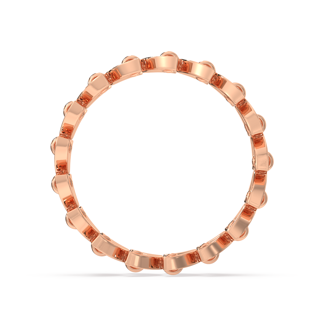 Camellia Round Diamond Ring