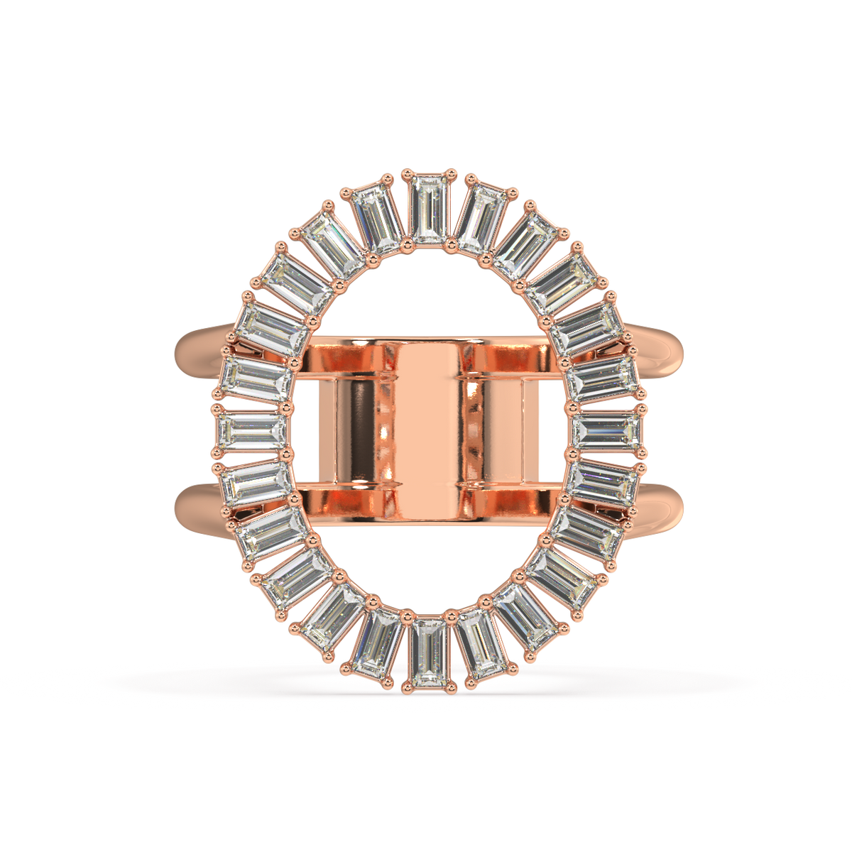 Octavia Baguette Diamond Ring