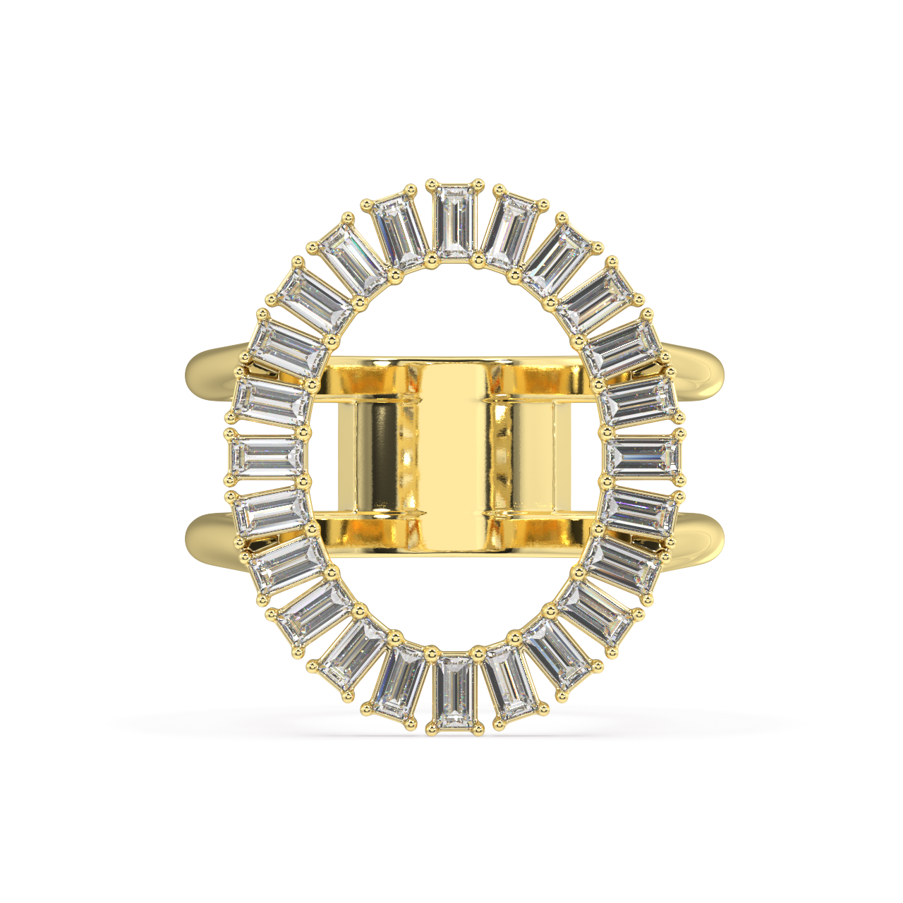Octavia Baguette Diamond Ring