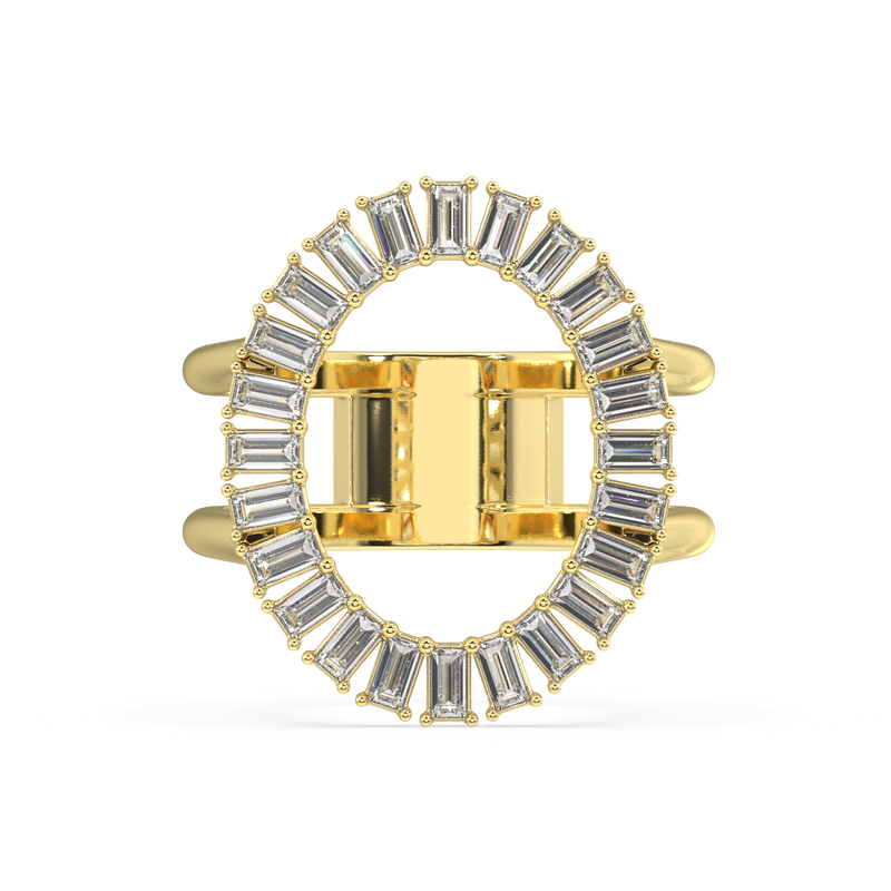 Octavia Baguette Diamond Ring