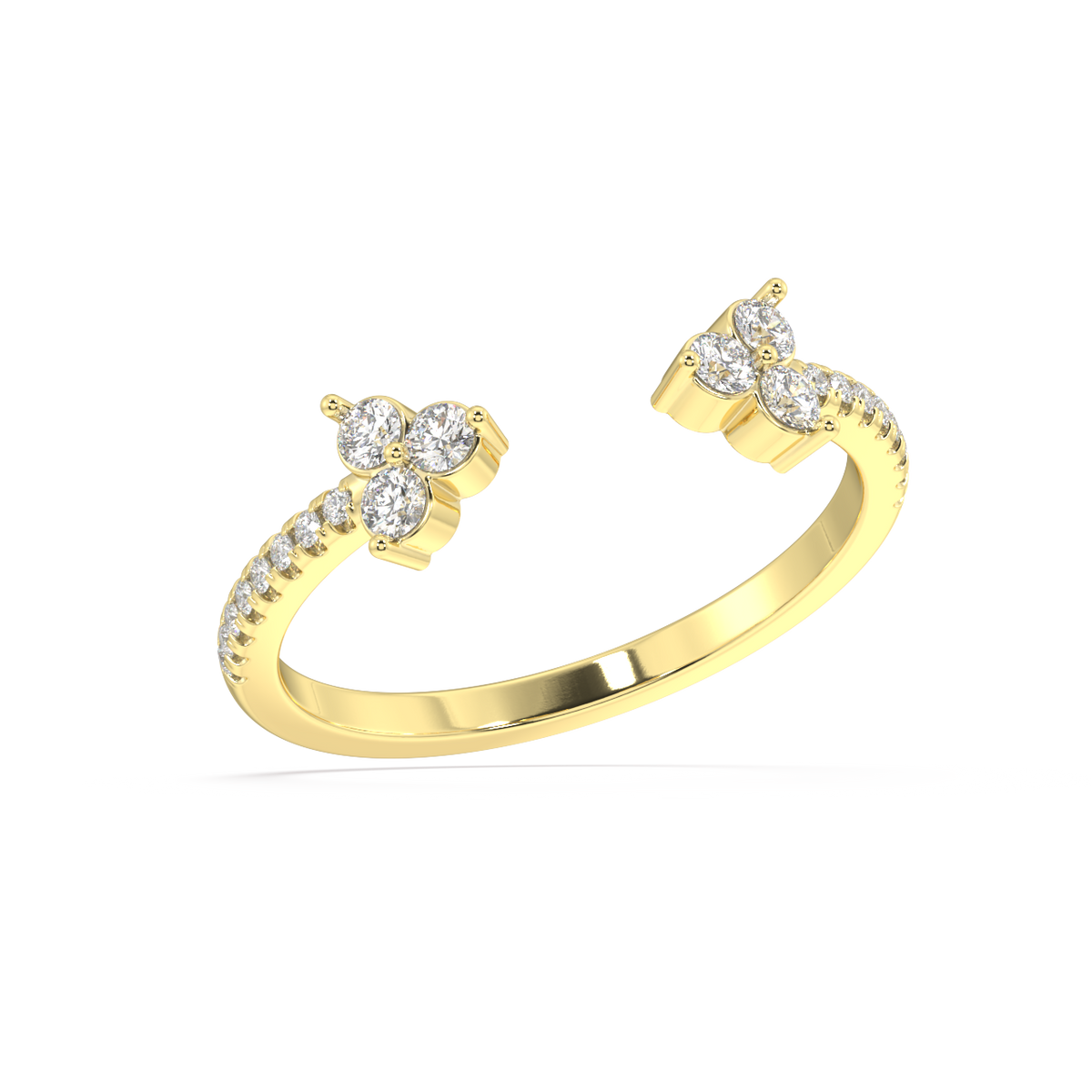 Celestia Round Diamond Ring