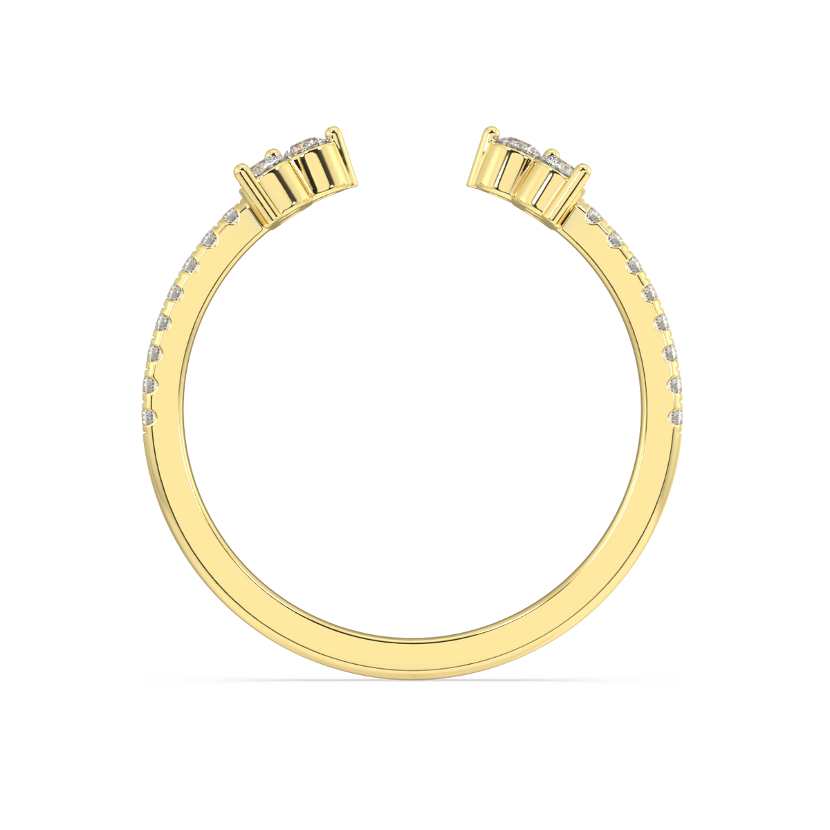Celestia Round Diamond Ring