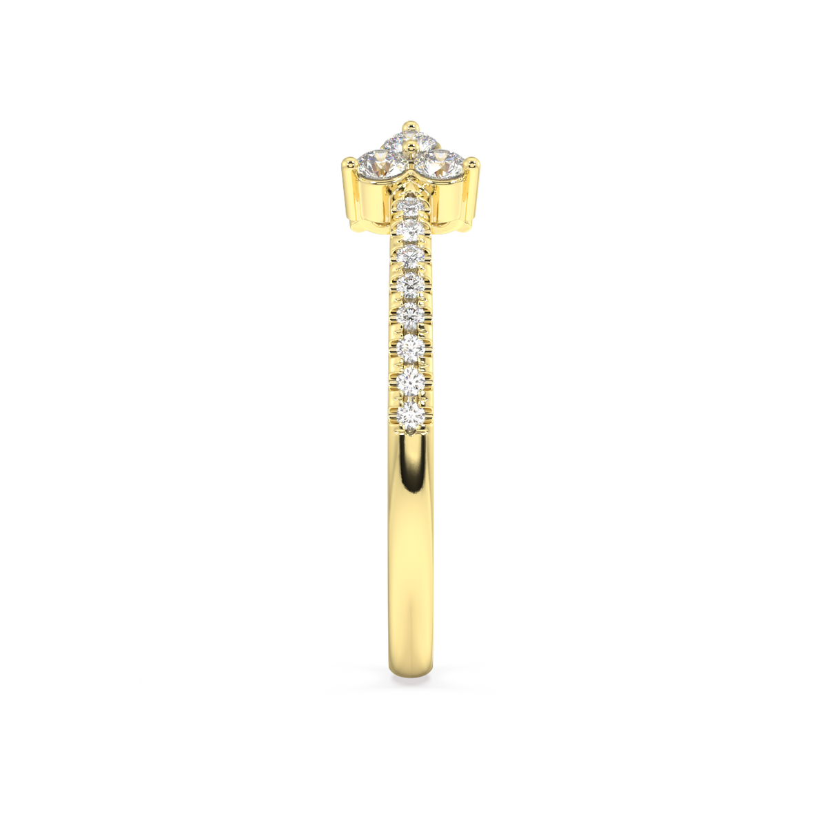 Celestia Round Diamond Ring