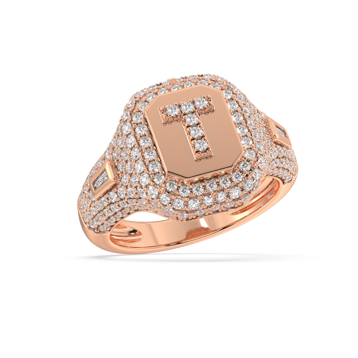 Cordelia Baguette Diamond Ring