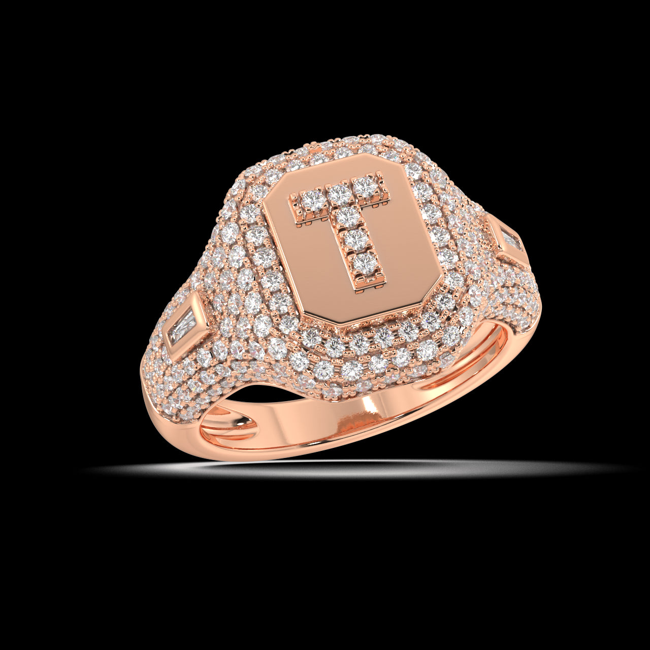 Cordelia Baguette Diamond Ring