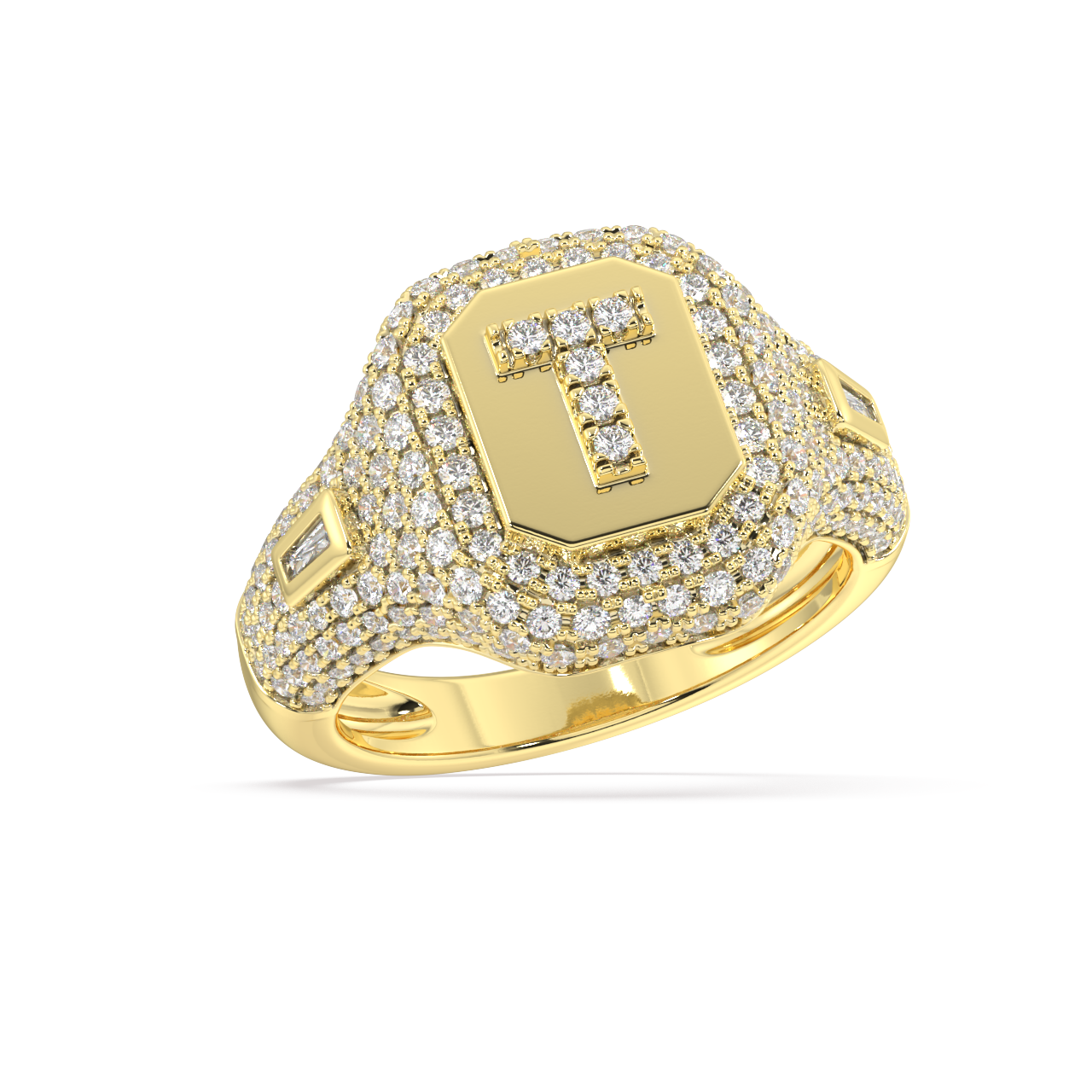 Cordelia Baguette Diamond Ring
