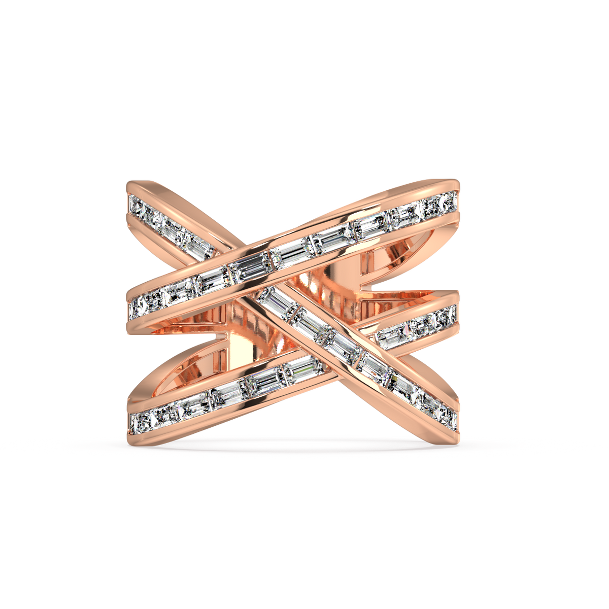Marcella Baguette Diamond Ring