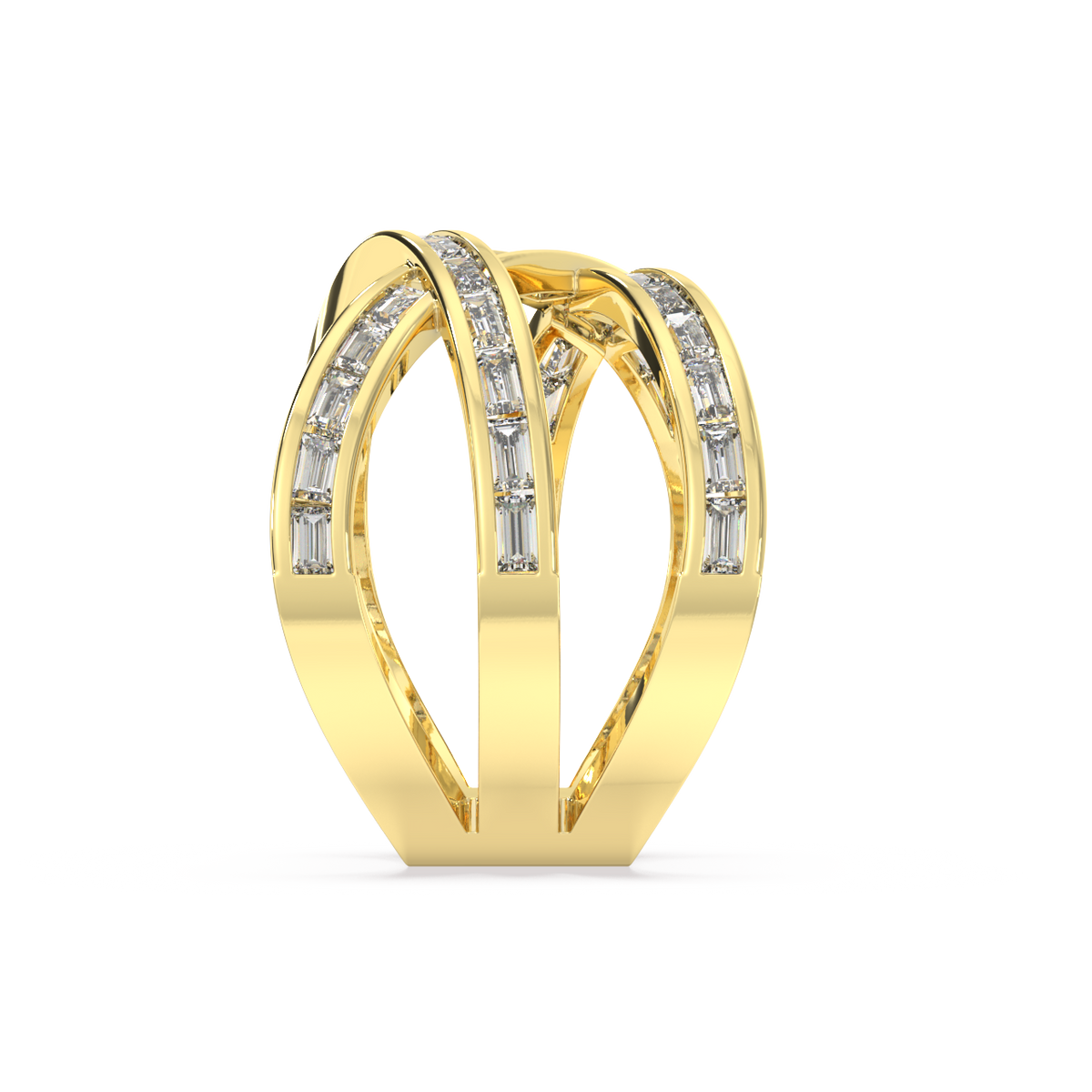 Marcella Baguette Diamond Ring