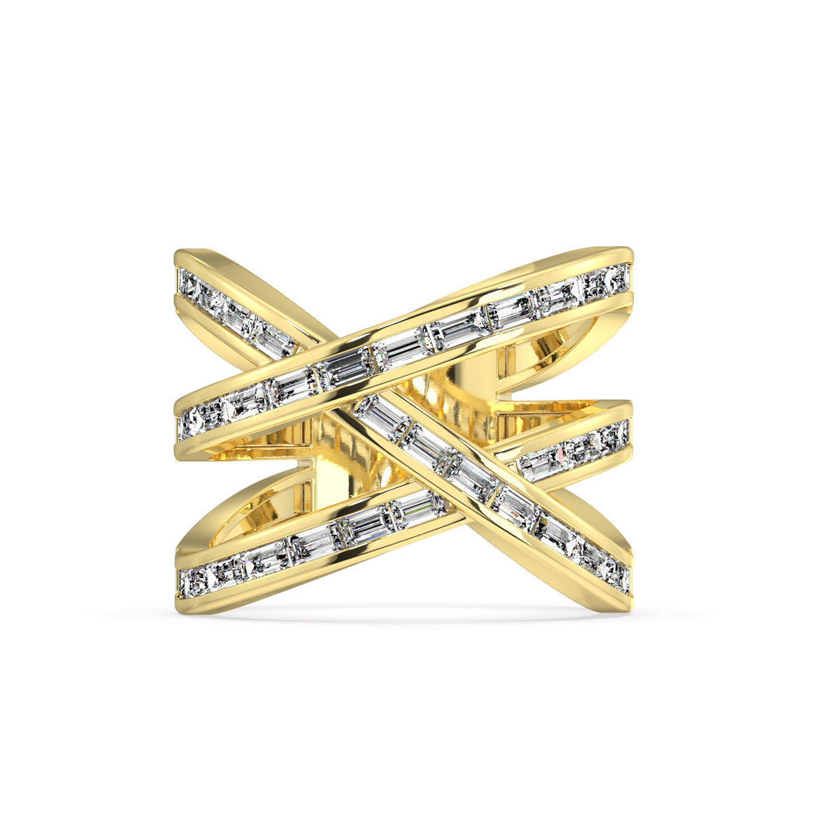 Marcella Baguette Diamond Ring